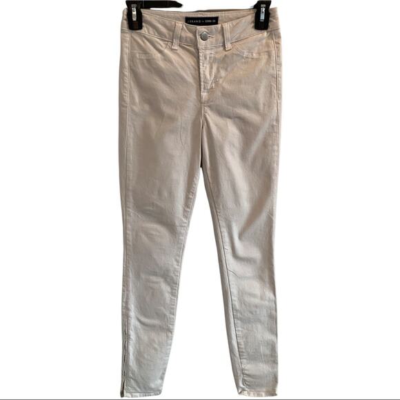 J brand for DONNA IDA 24 Women's Skinny Ankle Zip Pants - Picture 1 of 11